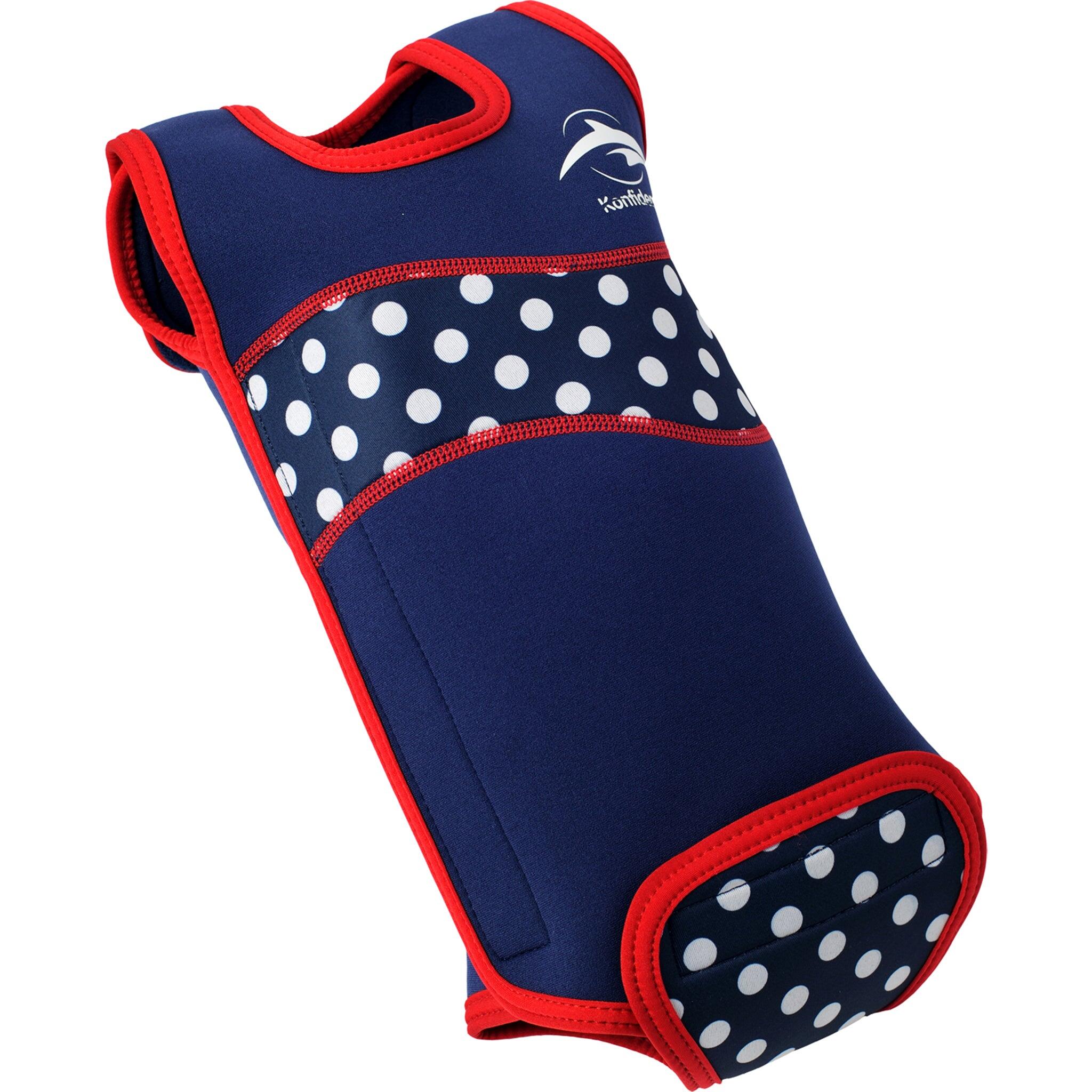 navy blue / white