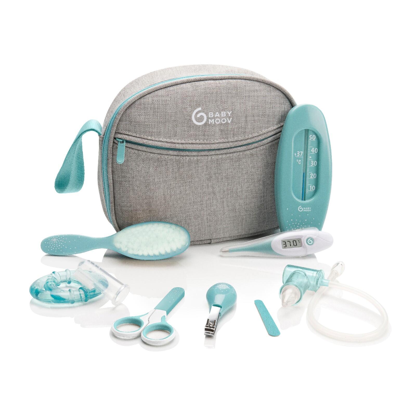 BABYMOOV Pflegeset 9 wichtige Accessoires, Komplettset - Aqua