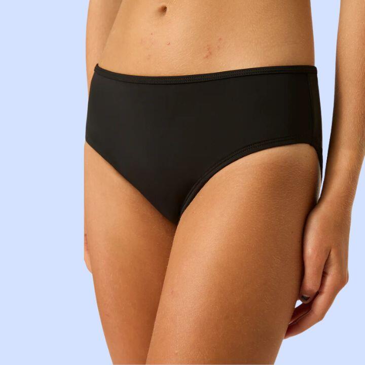 Paquet 2 Bas de Maillot de Bain Menstruel pour Ados Flux 4 Tampons
