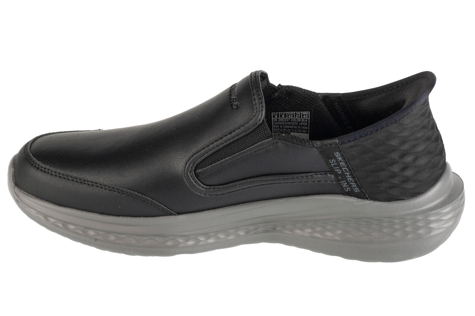 Chaussures Hommes Skechers Slade noir 2/4