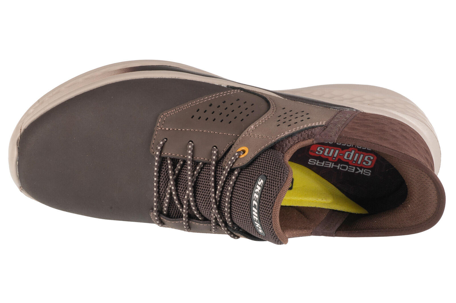 Sneakers Skechers Modell Slade - Macklin Farbe Brown 3/5