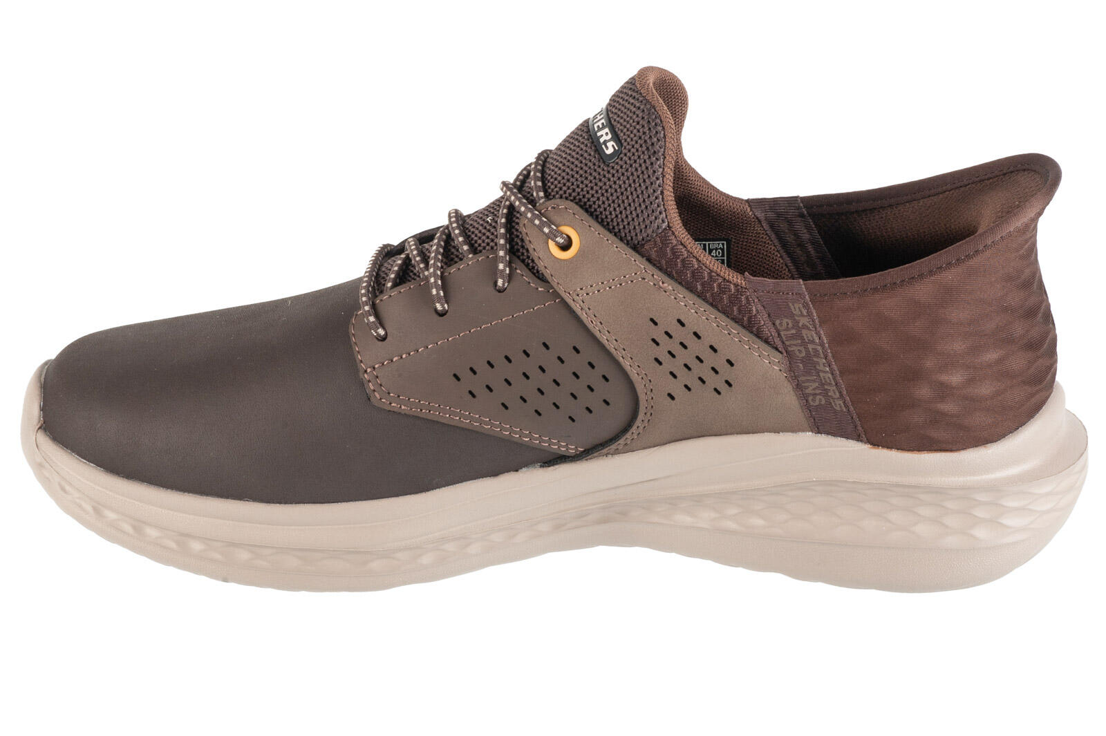 Sneakers Skechers Modell Slade - Macklin Farbe Brown 2/5
