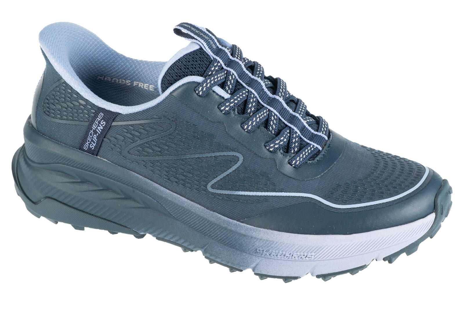 SKECHERS SKECHERS Slip-ins SWITCH BACK - Mist Sneakers Damen blau vegan 180157 NVY