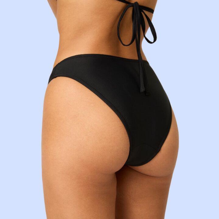 Braga Bikini Menstrual Brasileño Flujo equivalente 8 Tampones