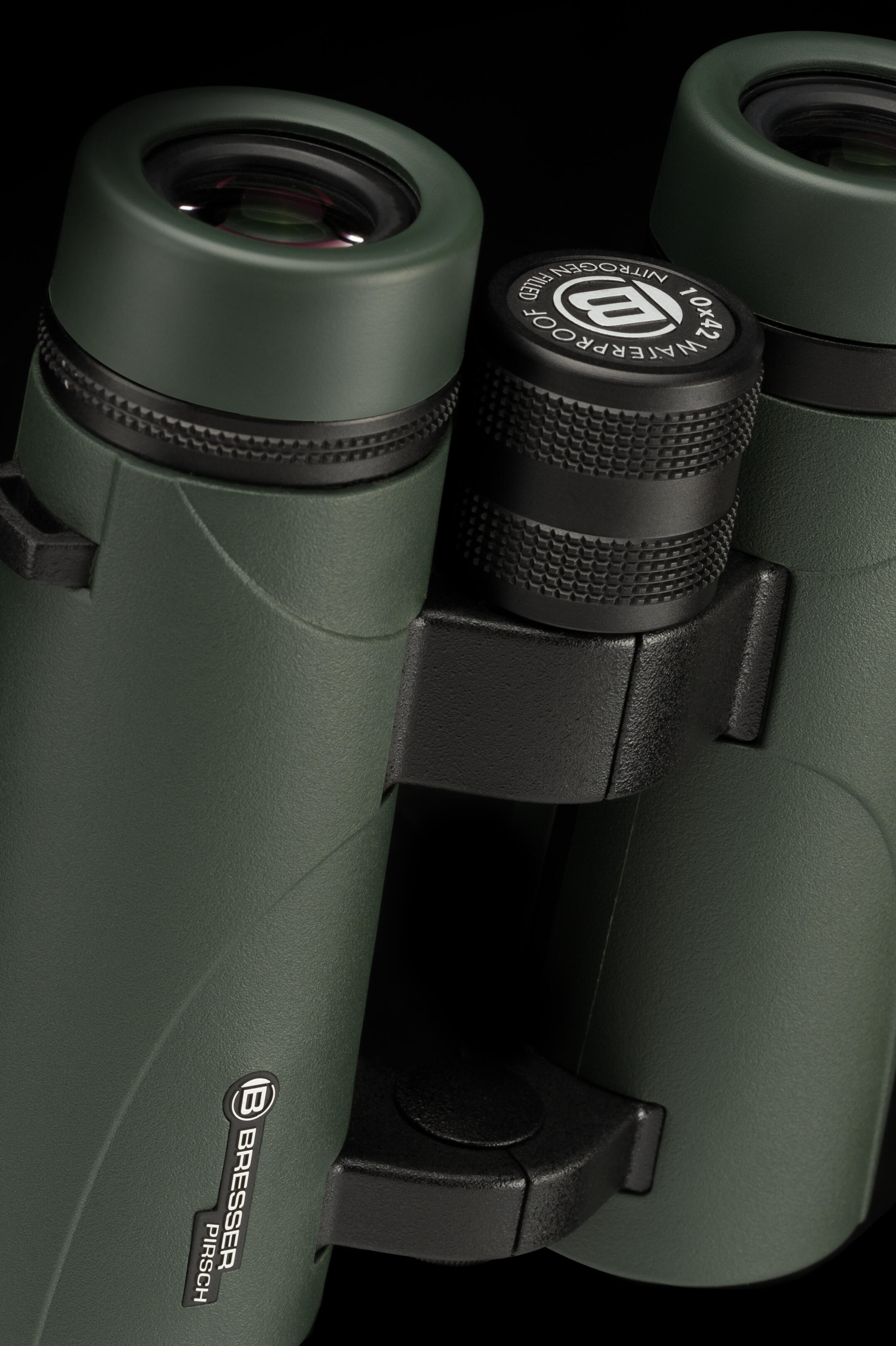 BRESSER Pirsch 10x42 Binocolo con rivestimento P per correzione della fase 4/7