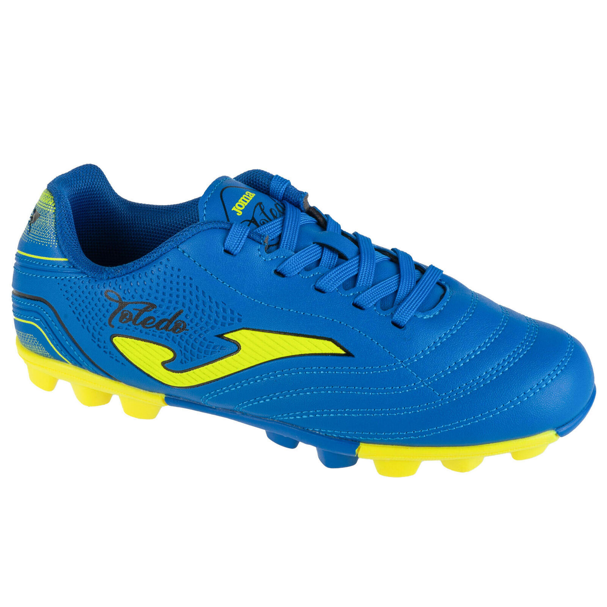 Joma - Chaussures De Football Pour Garçons  Toledo Jr 24 Tojw Hg - Chaussures À Crampons - Bleu - 30 - Decathlon