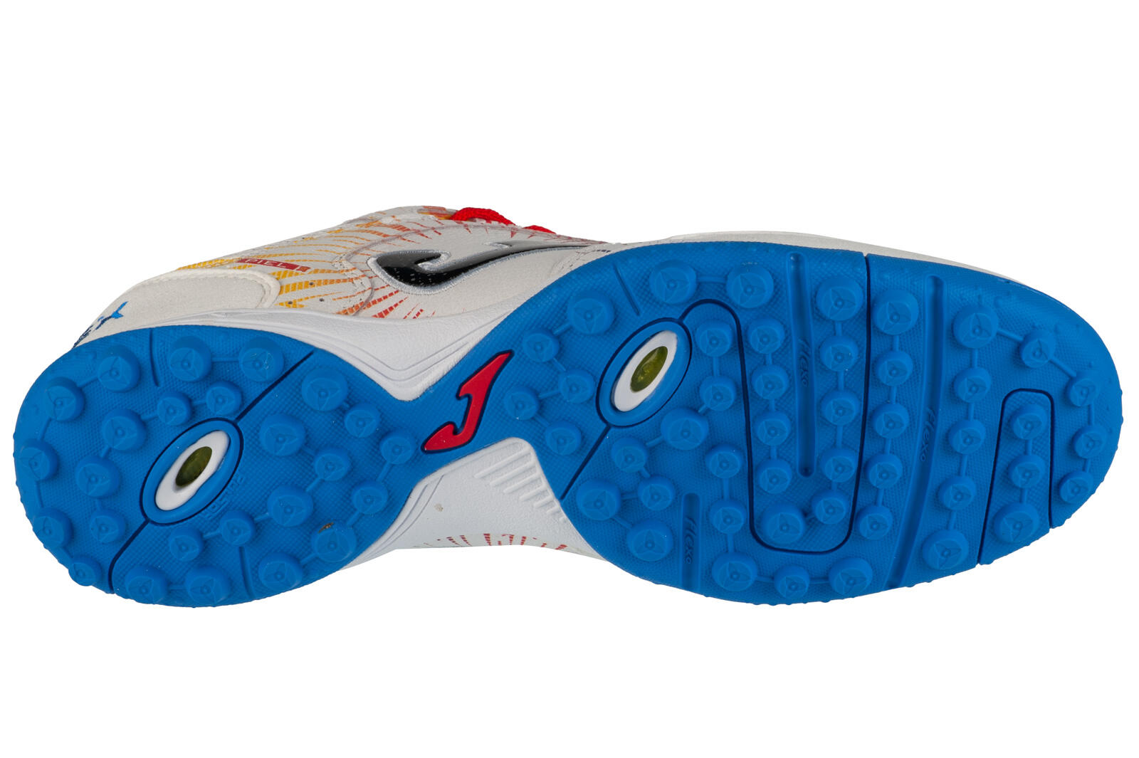 Chaussures Football Football Adulte Joma Top Flex 24 TF Blanc 4/6
