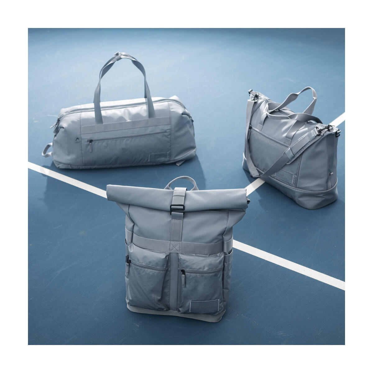 Head Head Tour Duffle Bag Zaino da tennis L Grigio 7/7