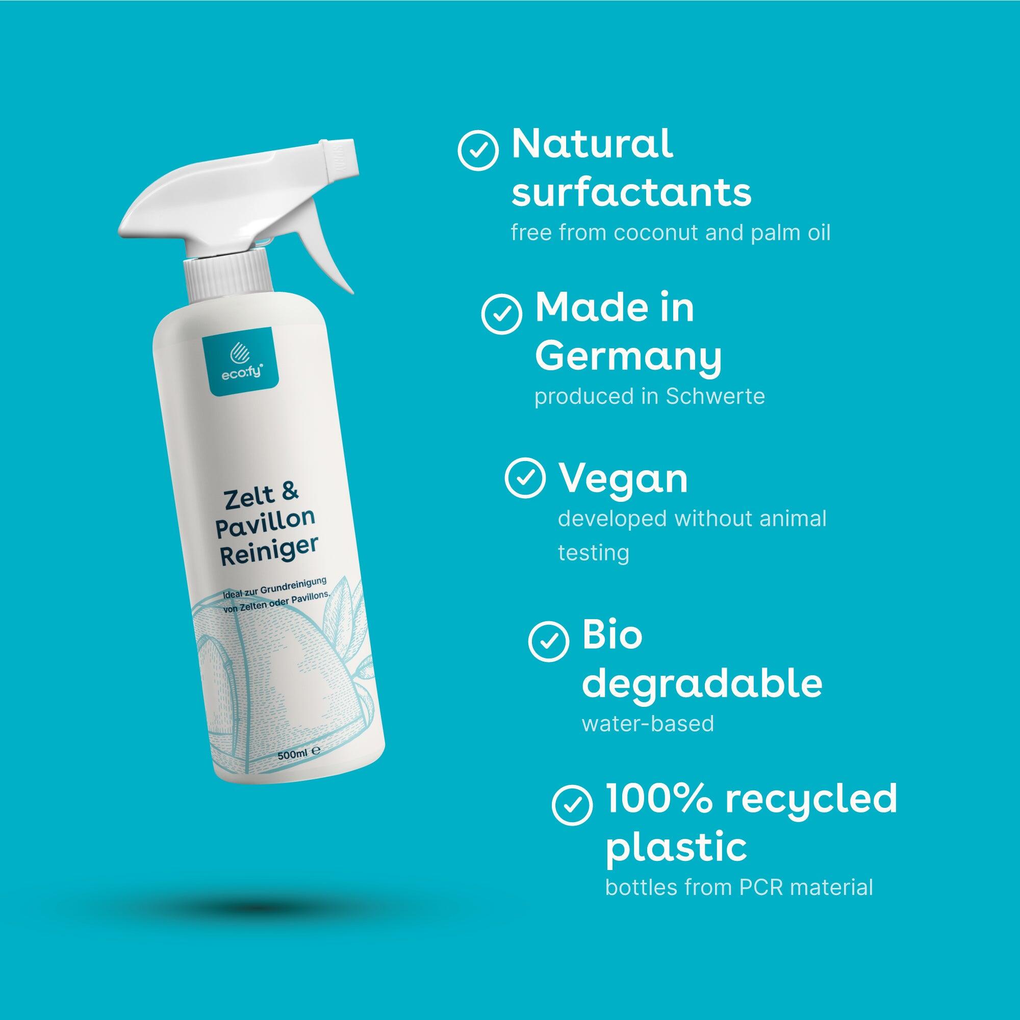 Pulitore per tende e padiglioni • Pulitore per fibre naturali e sintetiche 4/4