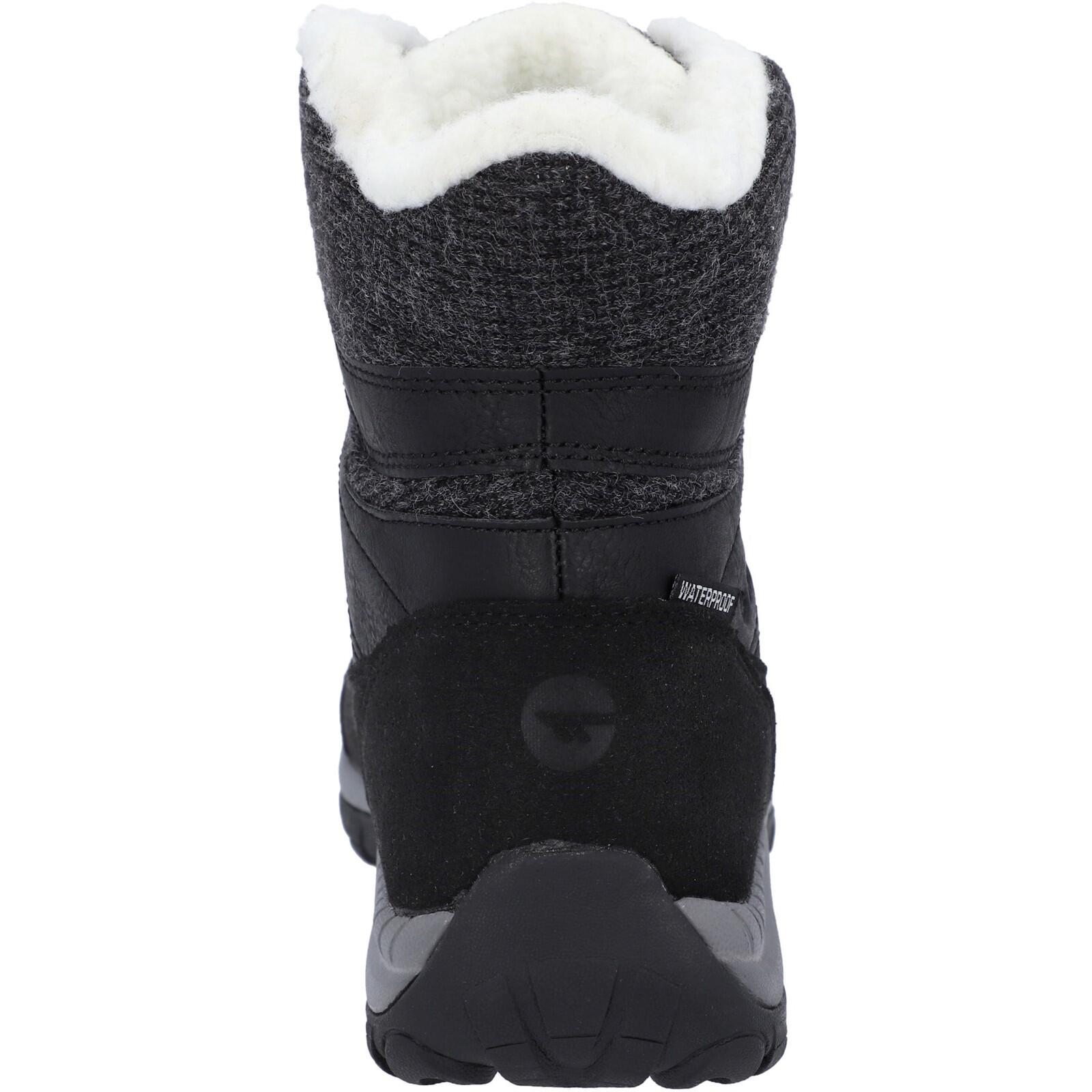 HI-TEC botas de senderismo Riva Mid Woman WP negro 3/7