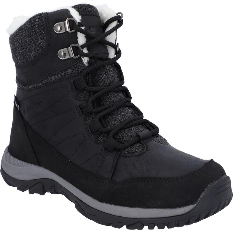 HI-TEC Hi-Tec Riva Mid Wp Womens Wandelschoenen Hoge Hiel ZWART 39