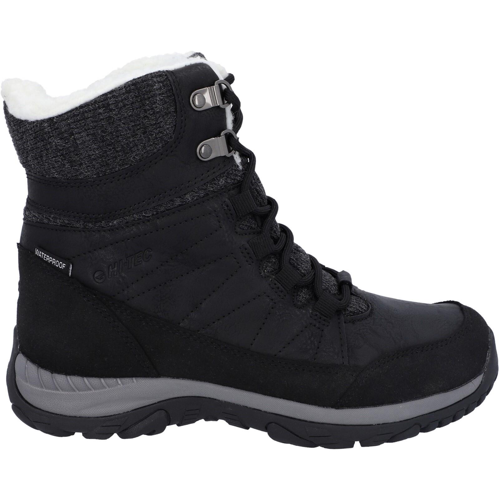 HI-TEC Hi-Tec Riva Mid Wp Womens Wandelschoenen Hoge Hiel ZWART 39