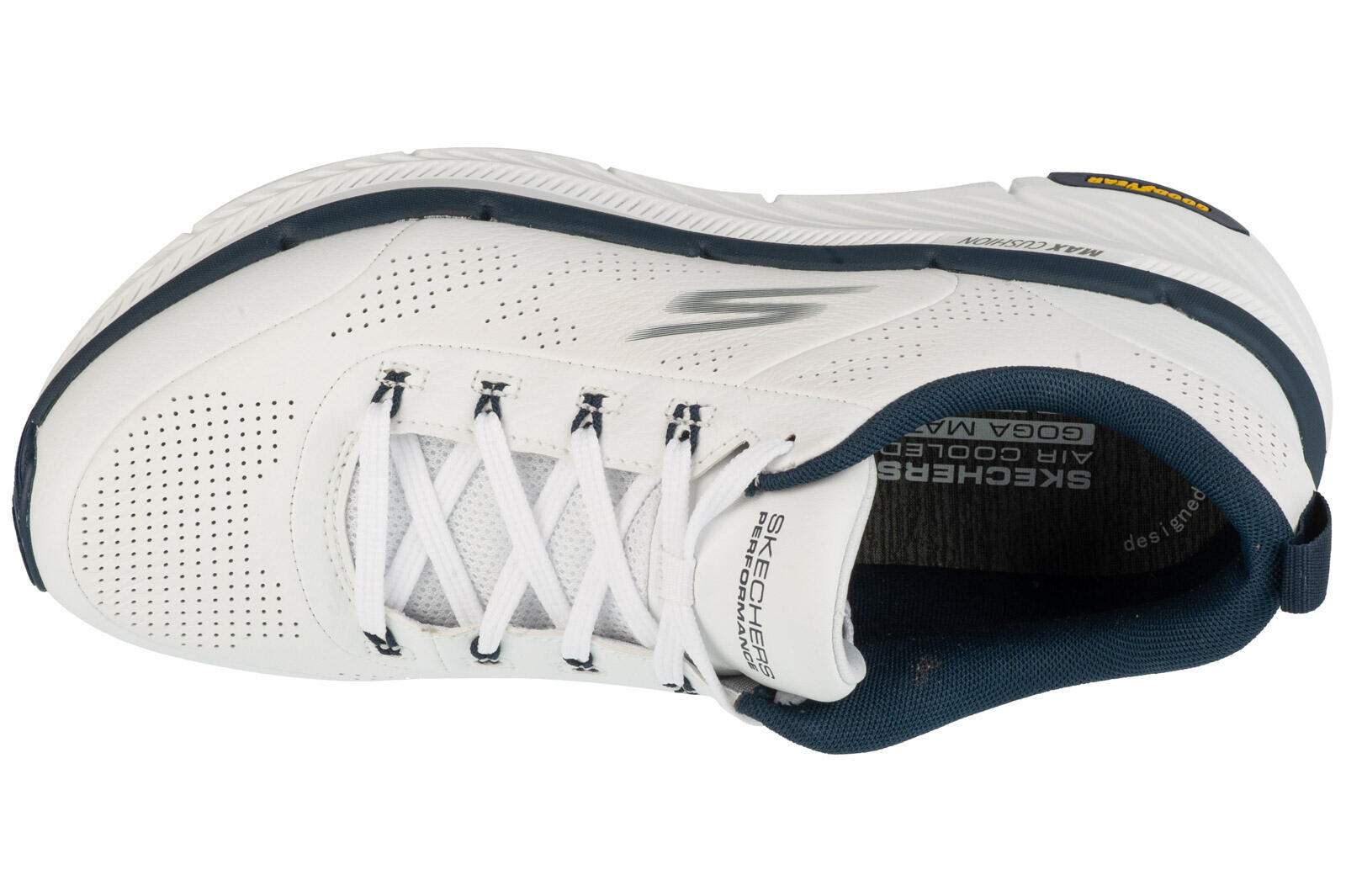 Chaussures de course Hommes Skechers Max Cushioning Premier 20 blanc 3/7