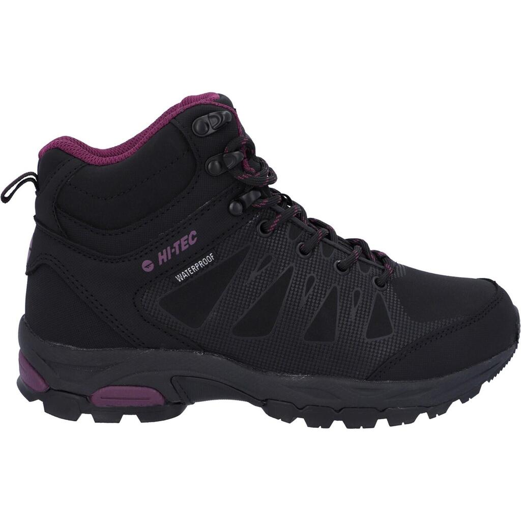 Raven Mid Ladies Hiking Boots BLACK
