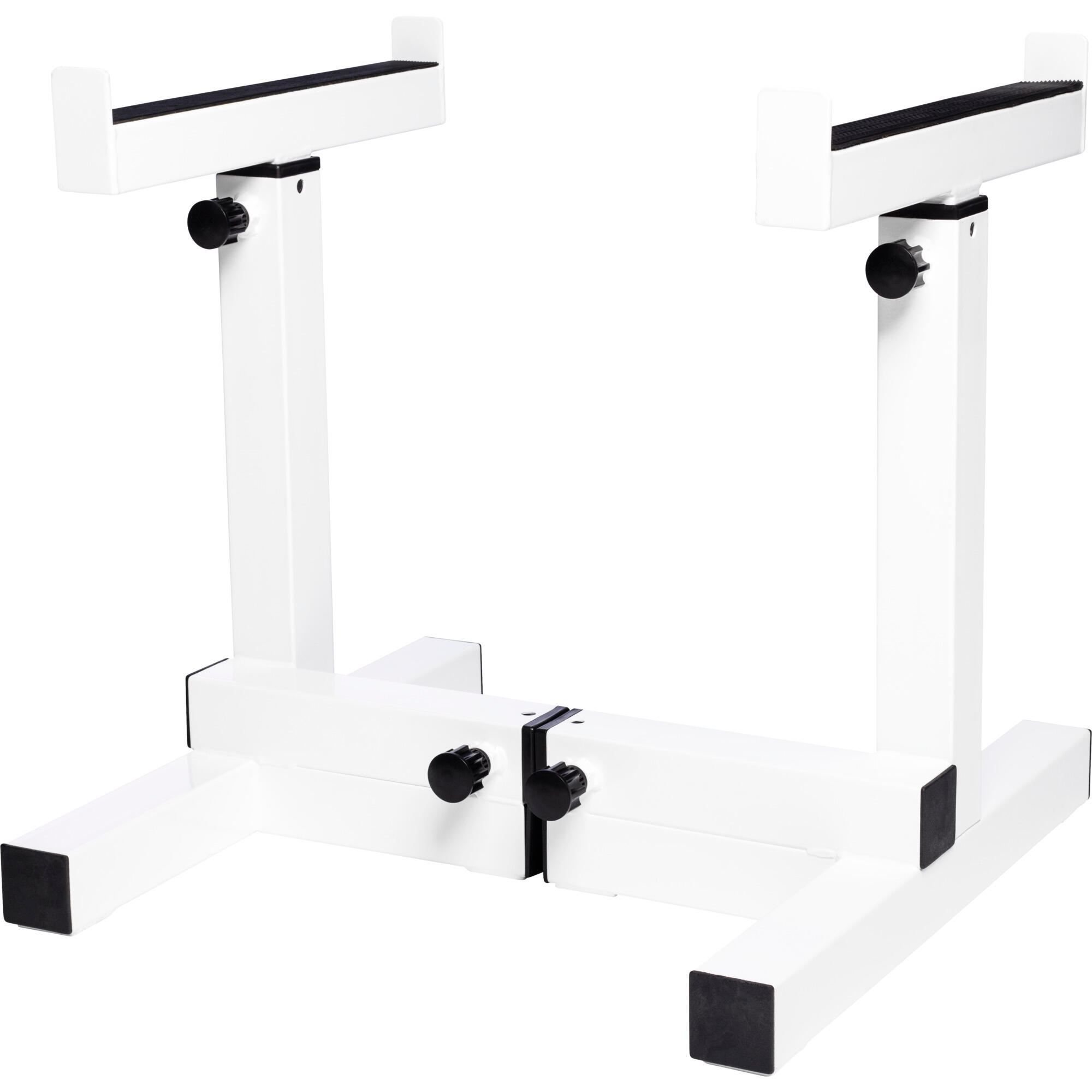Supporto bilanciere Gorilla Sports regolabile altezza/larghezza 250 kg bianco 5/7