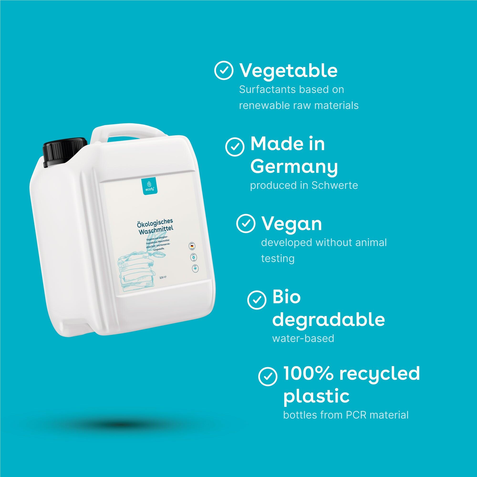 Detergente ecologico • sensibile, senza profumi e conservanti 4/4