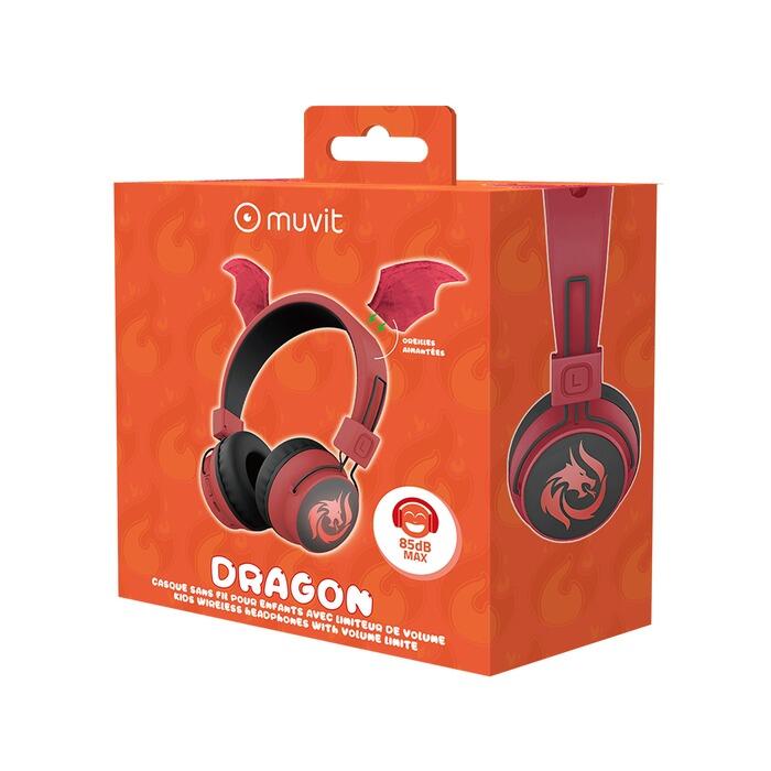 Casque audio enfant sans fil Muvit Dragon 4/4
