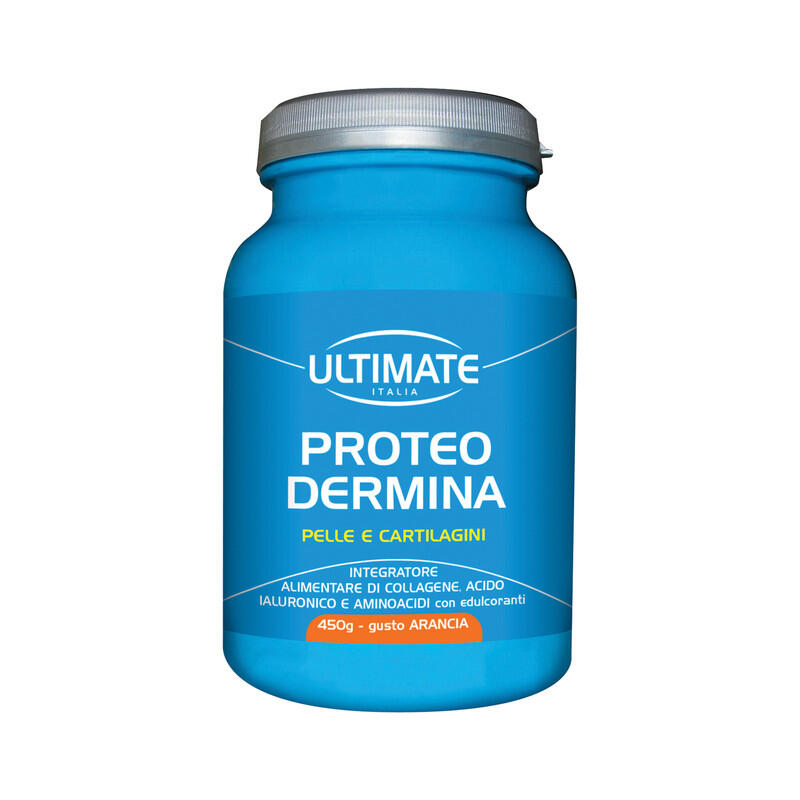 ULTIMATE ITALIA Integratore alimentare - PROTEO DERMINA ARANCIA - 450g