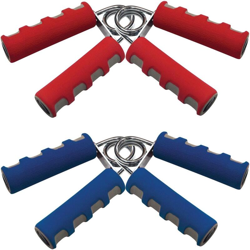 Foam Knijphalters - Handknijper - 2 Stuks - Blauw/Grijs