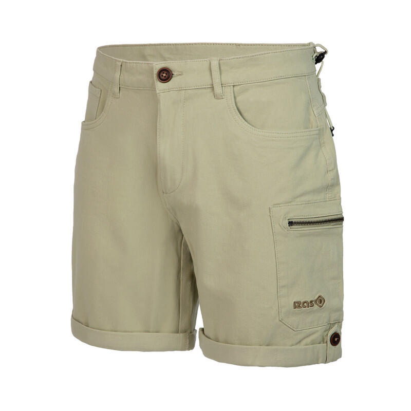 Izas - Short De Montagne Izas Lardy Sh M Pour Homme : Liberté Et Confort Pour Vos - Short De Protection - Beige|kaki - Grand - Decathlon