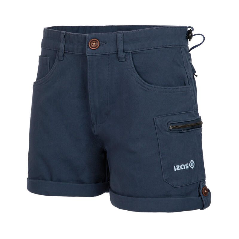 Izas - Short De Montagne Izas Lardy Sh W Pour Femme : Liberté Et Confort Pour Vos - Short De Protection - Bleu - Petit - Decathlon