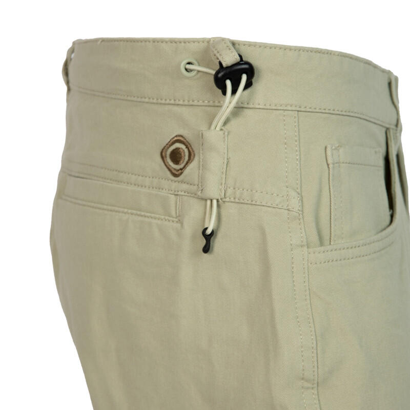 Izas Pantalón Corto de Montaña para trekking y senderismo , tejido ligero LARDY 3/4