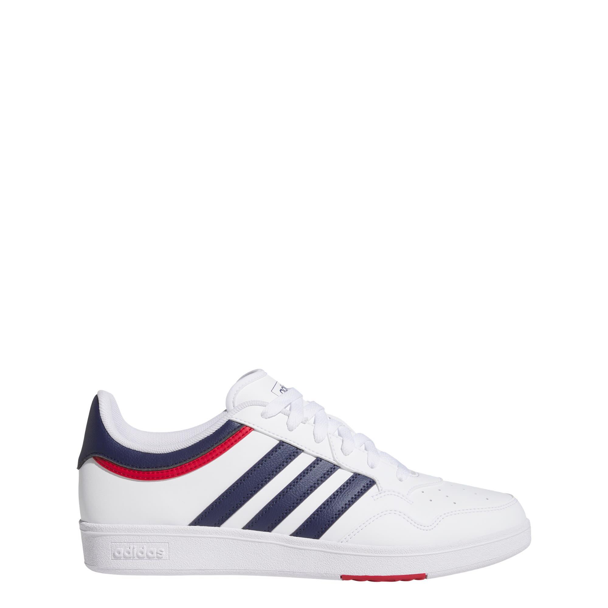 Adidas - Chaussure Hoops 4.0 - Chaussures De Sport - Blanc|bleu|rouge - 46 - Decathlon