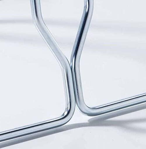 Portabici, anche Freno a Disco, con Route Fisse, 35x35x30cm - 1308 - Argento 2/2