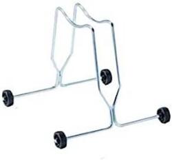 Porte-vélos, pour freins à disque, avec roues fixes, 35x35x30cm - 1308 - Silver