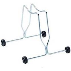 Porte-vélos, pour freins à disque, avec roues fixes, 35x35x30cm - 1308 - Silver