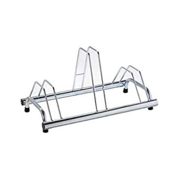 Andrys - Porte-vélos Au Sol Pour 3 Vélos, Galvanisé, 77x42x40cm - 1003 B - Argent - Arceau De Stationnement Vélo - Gris - Taille Unique - Decathlon