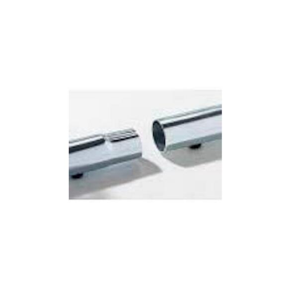 Portabici Singolo Modulabile, Acciaio Zincato, 35x35x37cm - 1001 AB-B - Argento 3/3