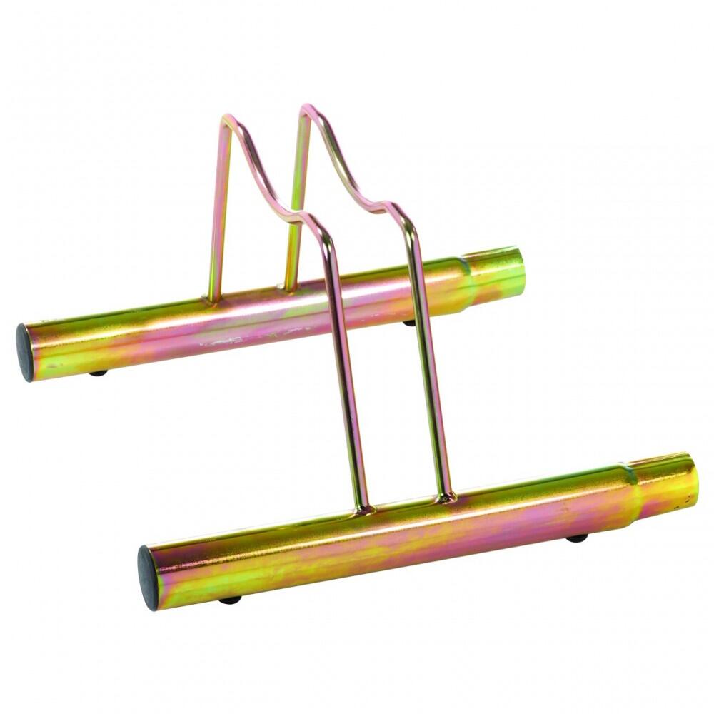 Andrys - Porte-vélos Simple Sur Pied, Galvanisé, 38,5x42x26cm - 1201 Ab-g - Or - Arceau De Stationnement Vélo - Jaune - Taille Unique - Decathlon