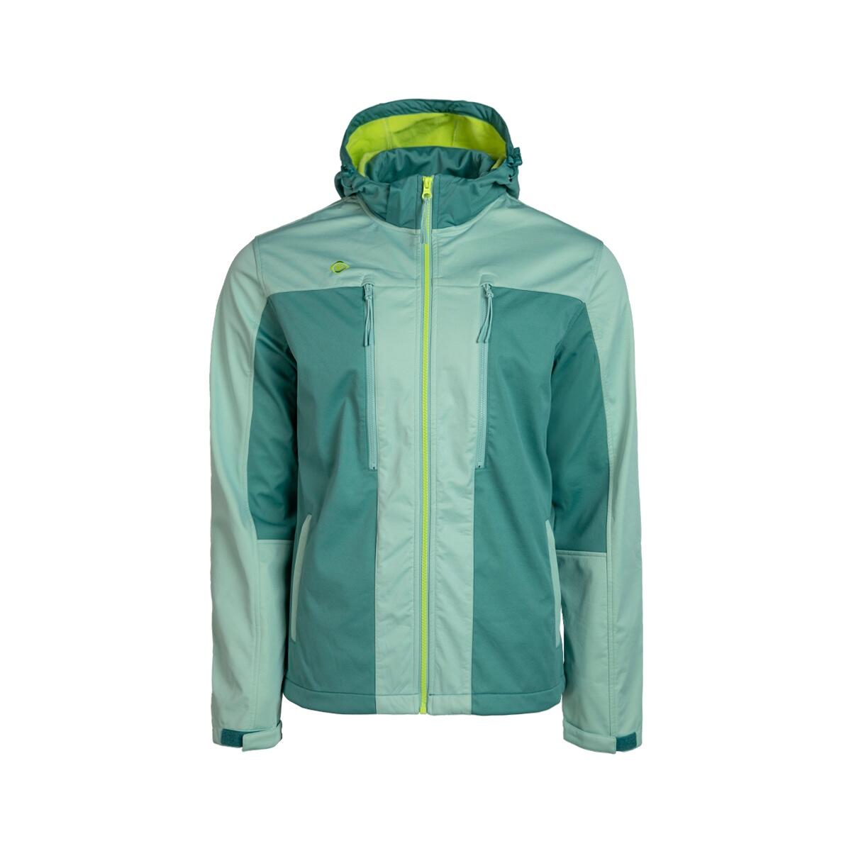 Izas - Veste Bediel M Soft Shell : Protection, Confort Et Style Pour Les Aventuriers - Veste De Concours - Rouge|vert - 52 2xl - Decathlon