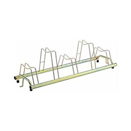 Porte-vélos pour 5 vélos, avec frein à disque, 140x42x41cm - 1205 G - Or