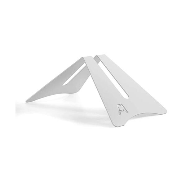 ANDRYS Portabici Singolo per Bici da Corsa No Protezioni, 50x30x22cm - 9010 - Bianco