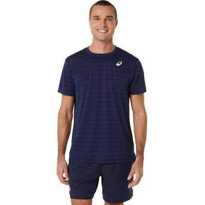 T-shirt court asics court stripe