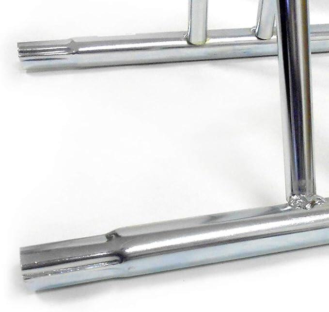 Porte-vélos modulaire simple, acier galvanisé, 35x35x37cm -1001 EC-TR-B- Argent 3/4