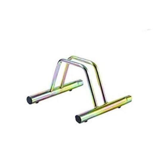 Portabici Singolo Modulabile Acciaio Zincato 35x35x37cm - 1001 AB-G - Oro