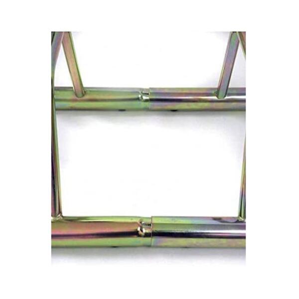 Porte-vélos modulaire simple, Acier galvanisé, 35x35x37cm - 1001 AB-G - Or 2/2