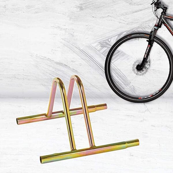 Porte-vélos modulaire simple, acier galvanisé, 38,5x38x26cm - 1001 EC-G - Or 4/5