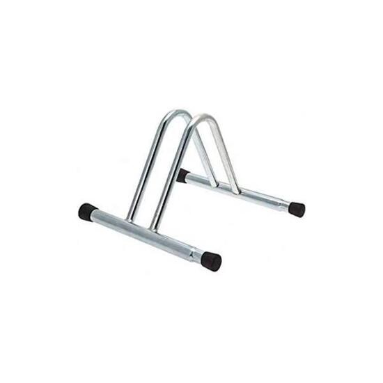 Portabici Singolo Modulabile Zincato 35x35x37cm - 1001 EC-B-T - Argento