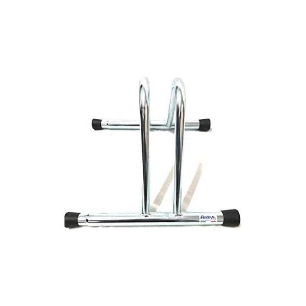 Porte-vélos modulaire simple, galvanisé, 35x35x37cm - 1001 EC-B-T - Silver 2/4
