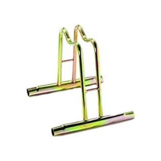 Portabici Singolo Alto Acciaio Zincato 385x42x26cm - 1101 C-G - Oro