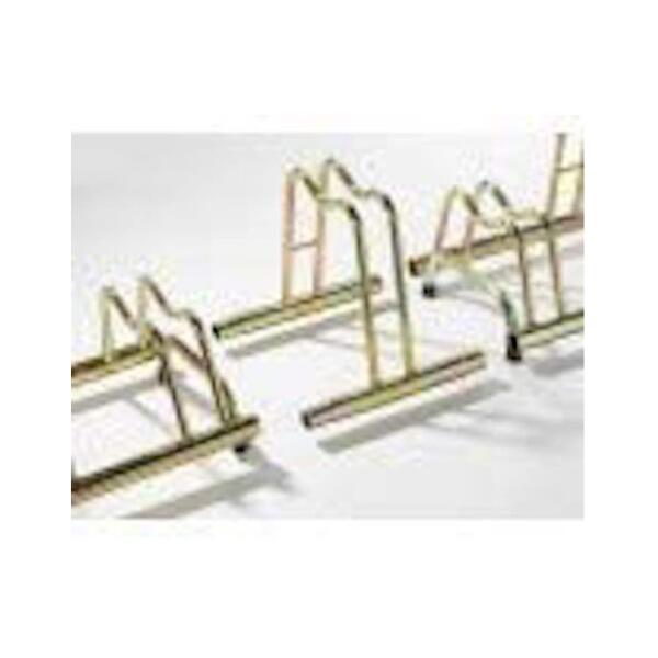 Portabici Singolo Alto, Acciaio Zincato, 38,5x42x26cm - 1101 C-G - Oro 2/2