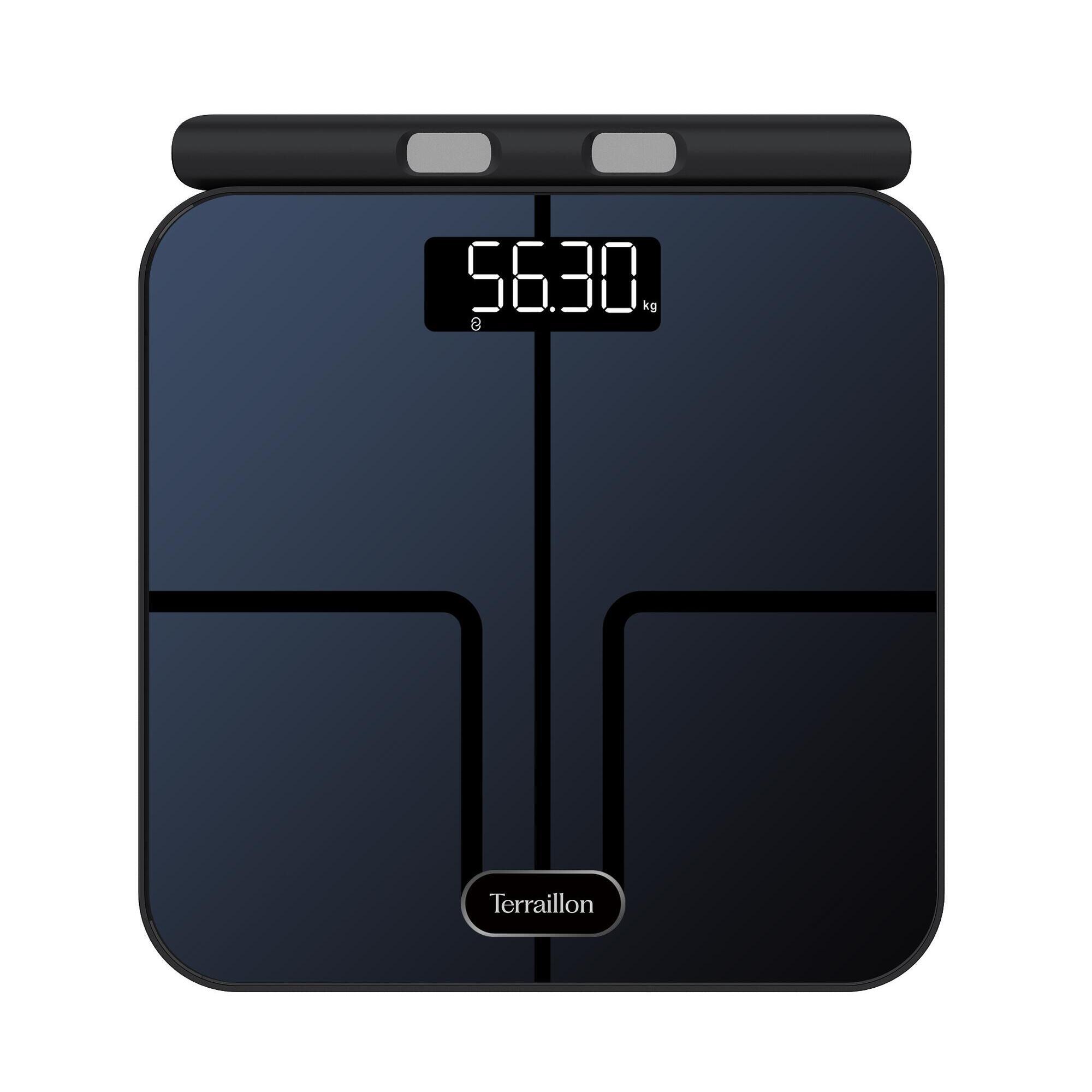 Terraillon - Pèse-personne Connecté Wifi ,analyse Des Masses, 8 Électrodes - Master Coach Exp - Balance - Bleu - No Size - Decathlon