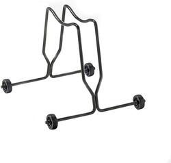 Porte-vélos, pour freins à disque, avec roues fixes, 35x35x30cm - 1306 - Noir