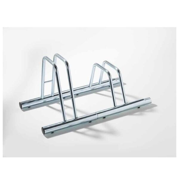 Porte-vélos modulaire simple, Acier, 38,5x40x42cm - 1001 AB-TR-B - Argent 2/3