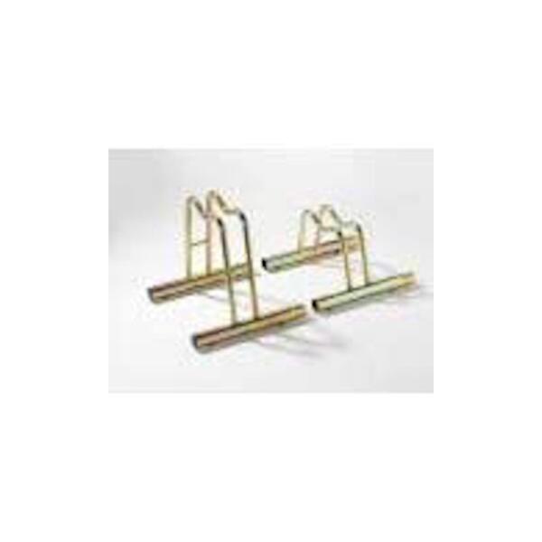 Portabici Singolo Modulabile, Acciaio, 38,5x40x26cm - 1101 AB-TR-G - Oro 2/2