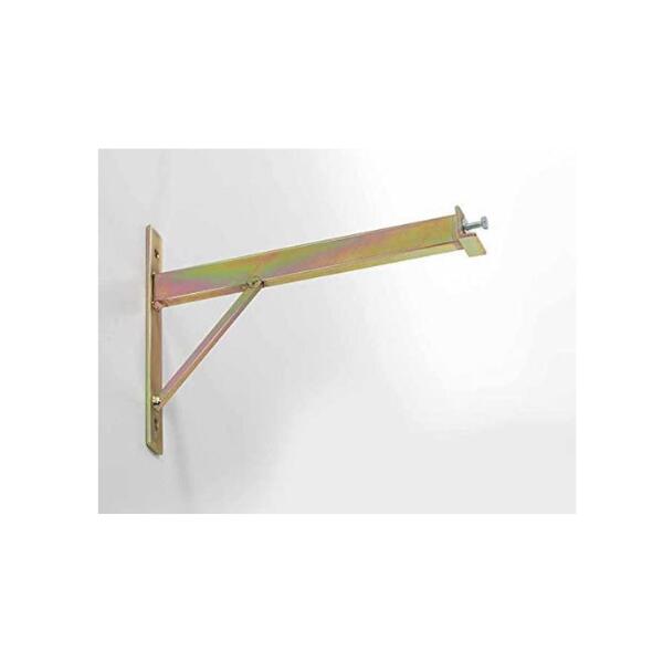 Porte-vélos mural avec anneaux, 6 places, 126x37x29cm - 3006 A - Or 4/4